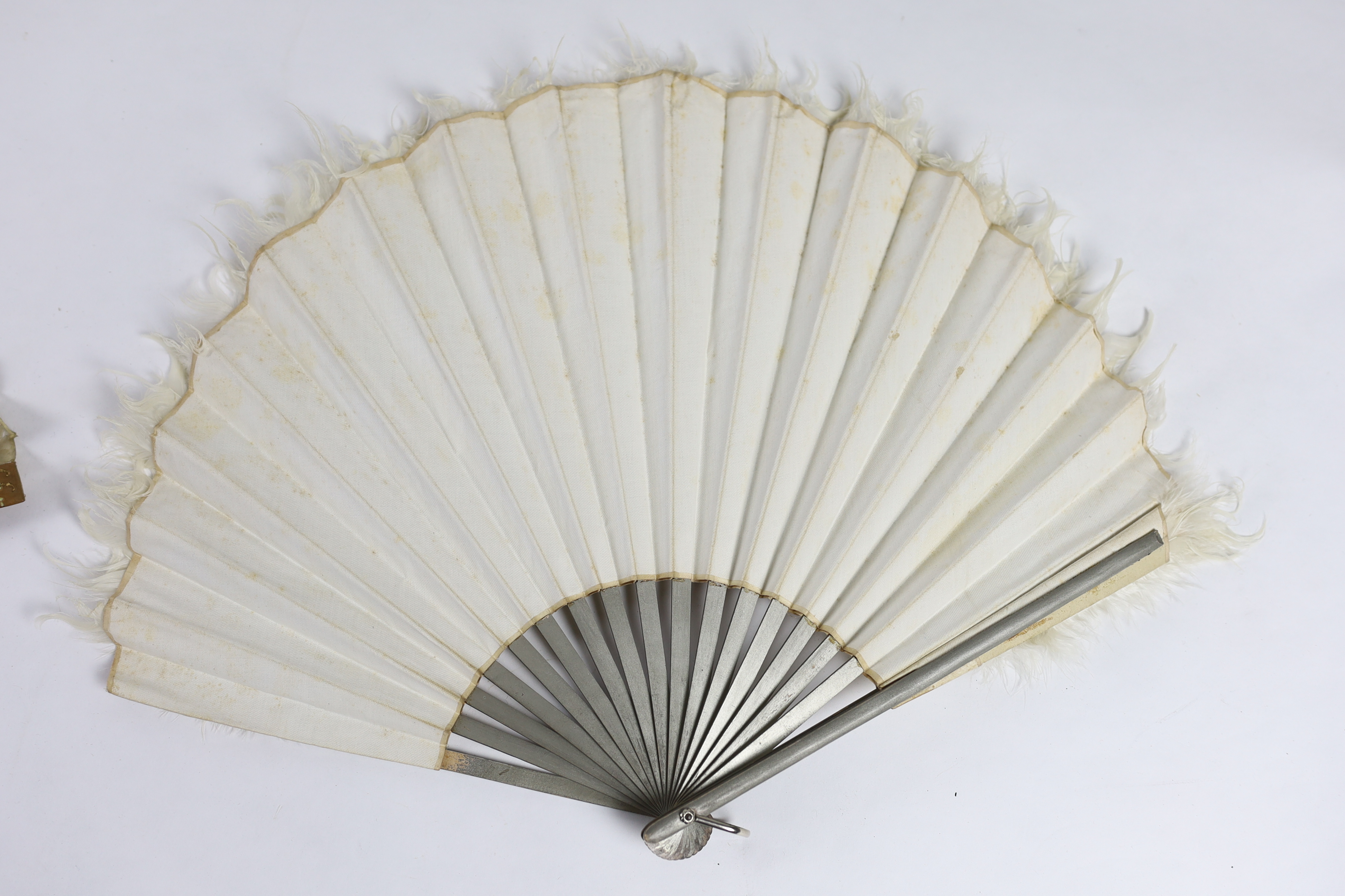 A collection of 19th and 20th century mostly paper fans, ten in reasonable condition useful for stage and film (16)